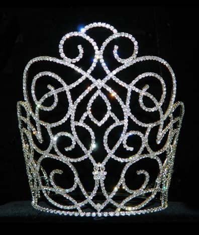 #15661 Victorian Class Tiara - 9"