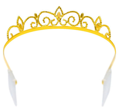 #16232G - Royal Regent Tiara with Combs - Gold Plated