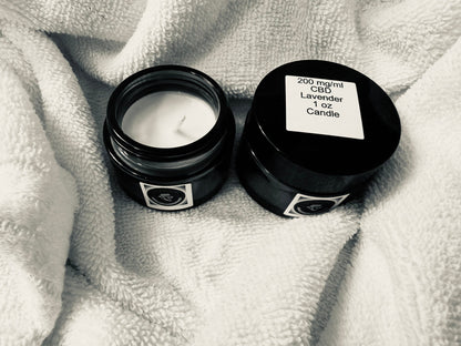 CBD 200 mg/ml Lavender Candle
