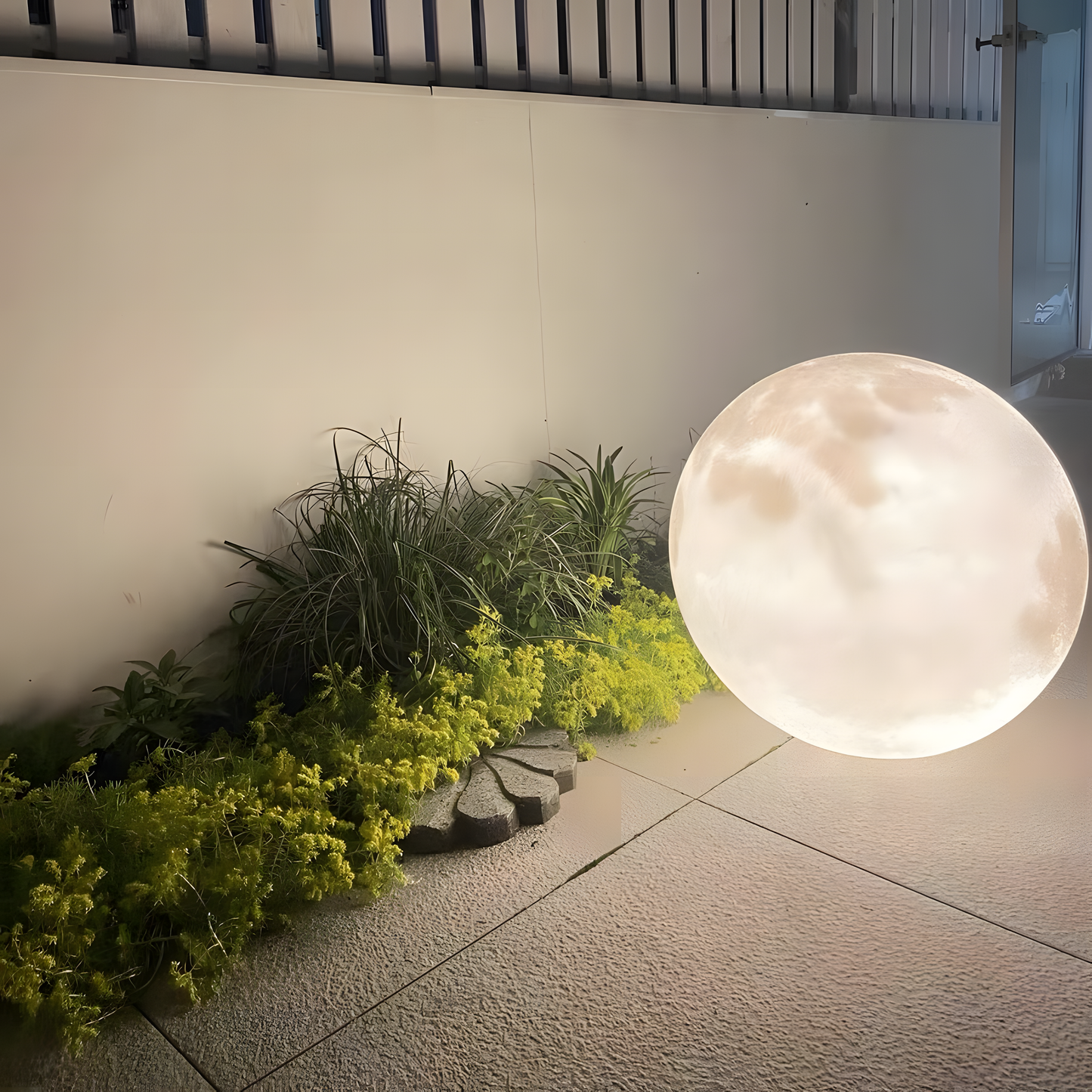 LED Moon Indoor & Outdoor Floor Lamp