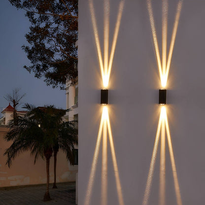 20W Outdoor 3 Beams Wall Light